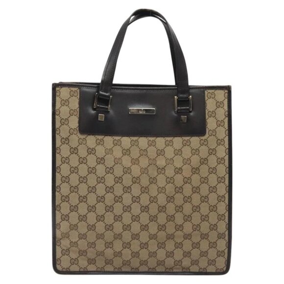 GUCCI GG Canvas Tote Bag Beige - Picture 2 of 13